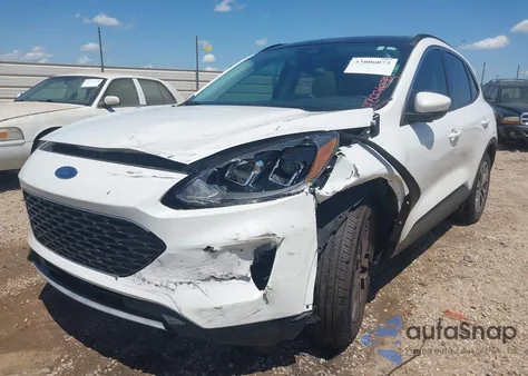 2021 Ford Escape Sel z USA, uszkodzony, nr VIN 1FMCU0H6XMUB09537